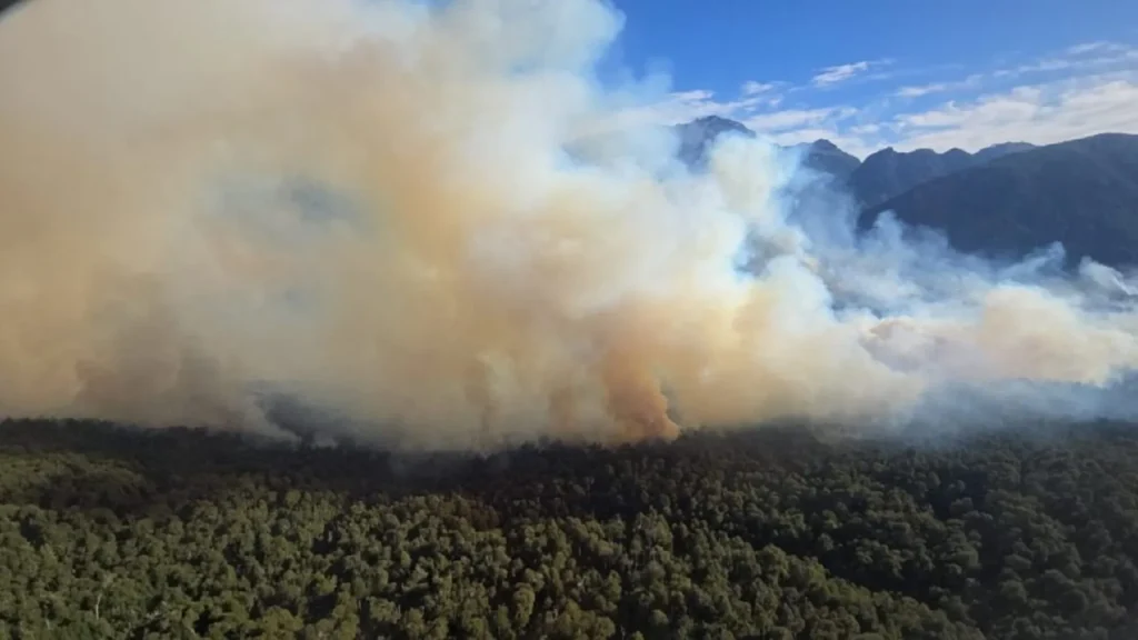 Incendios forestales en Bariloche