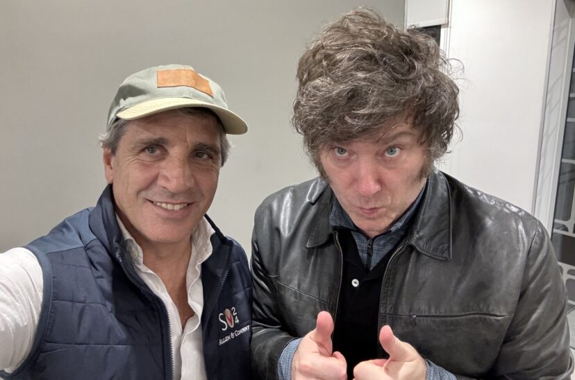 Milei y Caputo fmi