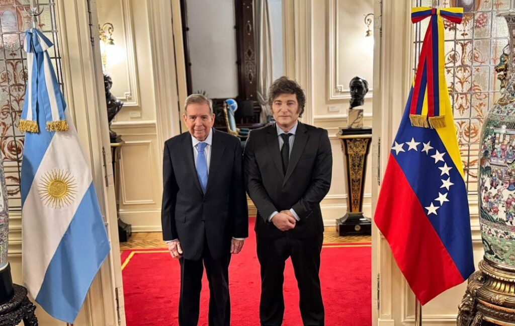Milei con González Urrutia