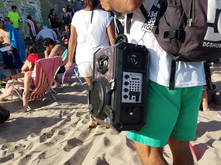 playa reggaetón fuerte
