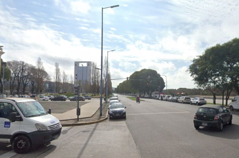 Puerto Madero, donde atropellaron a Gonzalo.