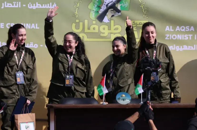 Rehenes israelíes liberadas