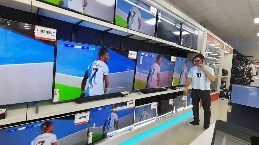 outlet televisores oro
