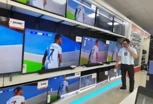outlet televisores oro