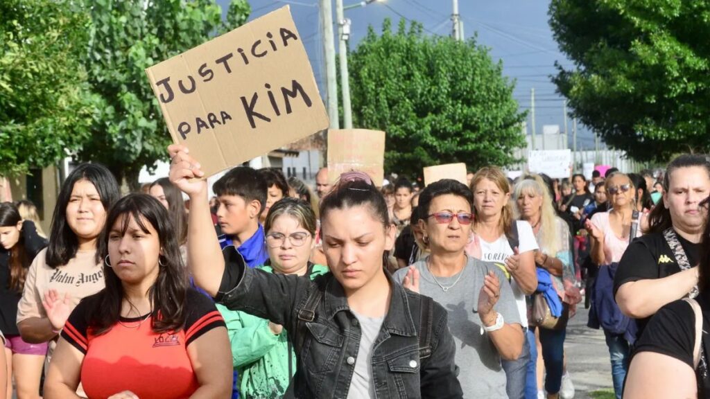 marcha asesinato Kim Gómez