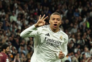 Mbappé Real Madrid Triplete
