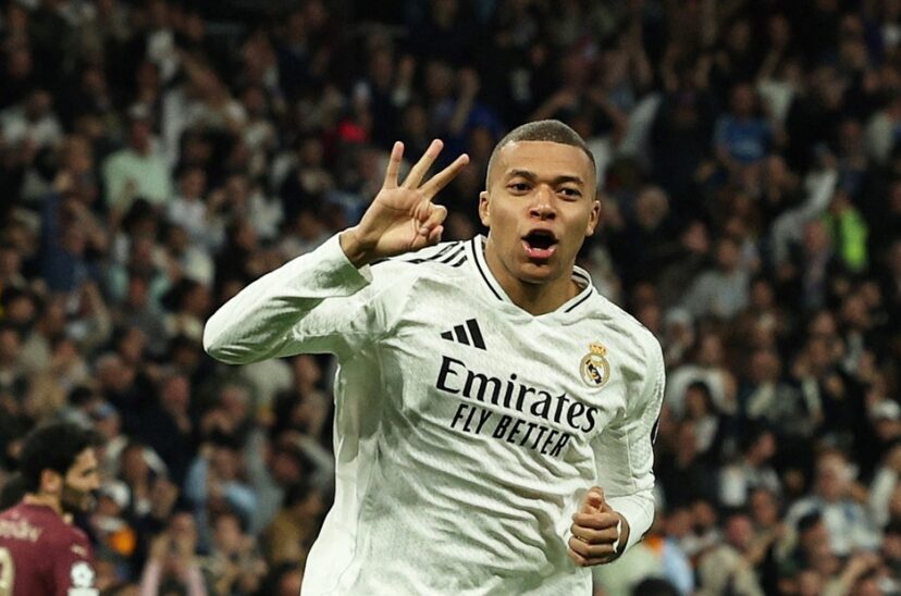 Mbappé Real Madrid Triplete