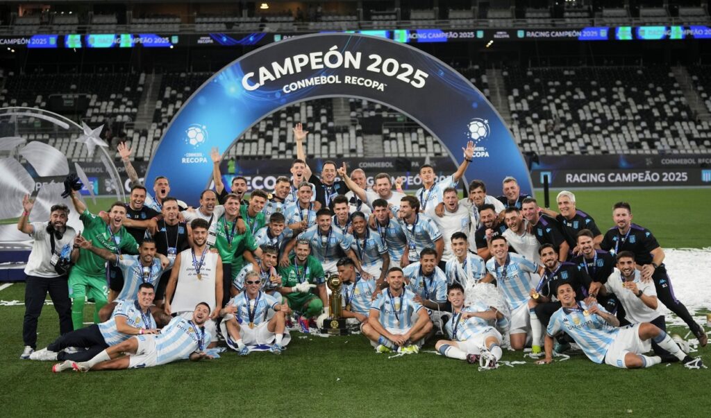 Racing recopa fútbol