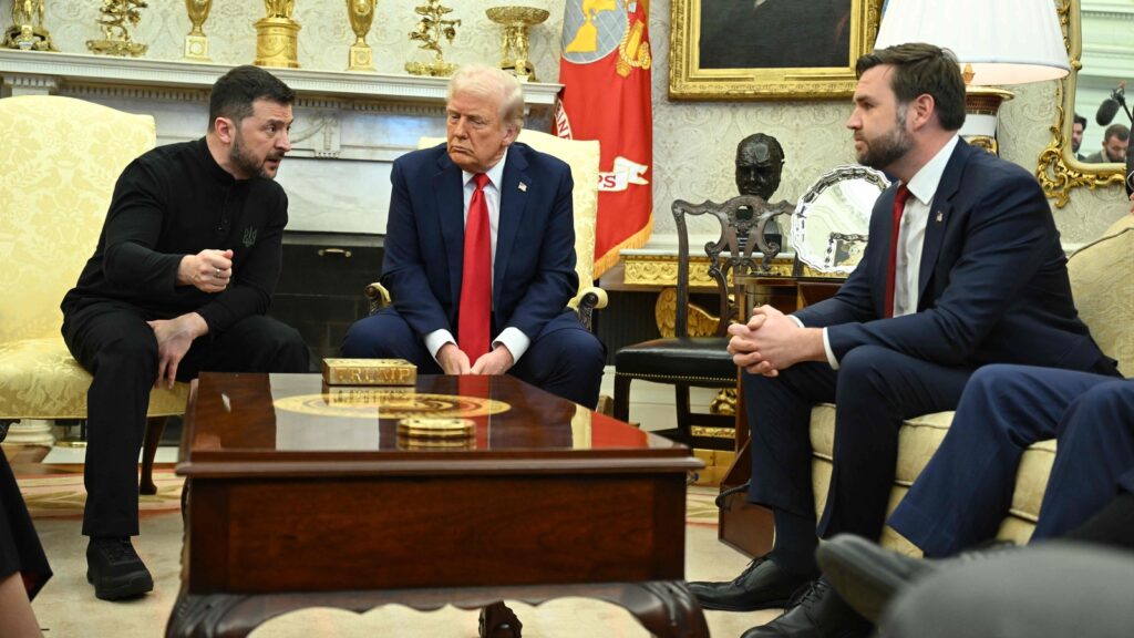 JD Vance Zelensky Trump