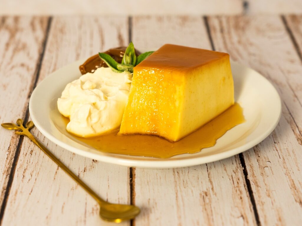 flan de queso