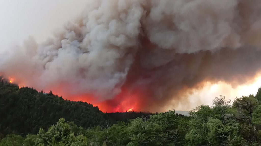 incendios rio negro y chubut