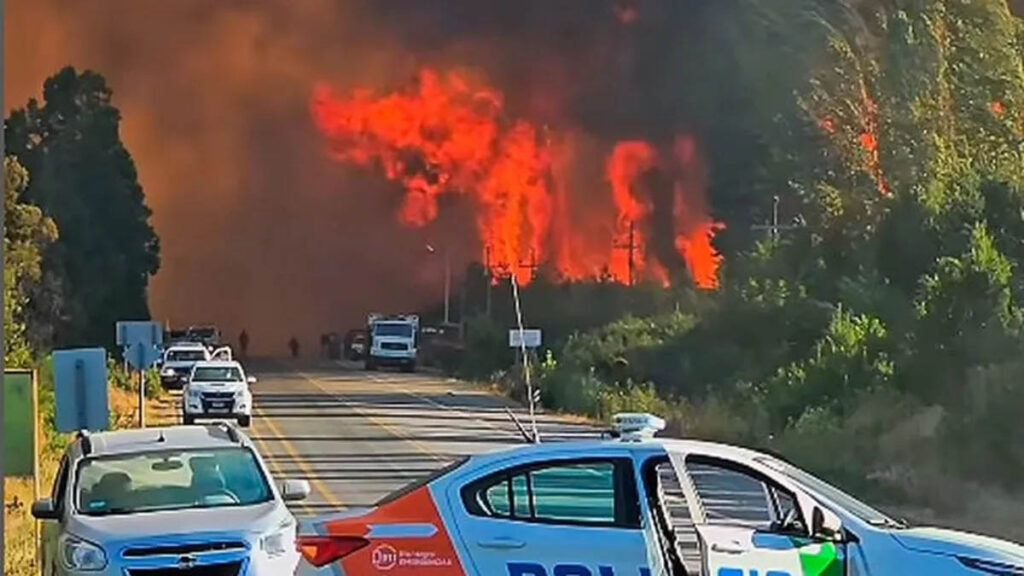 incendios rio negro y chubut