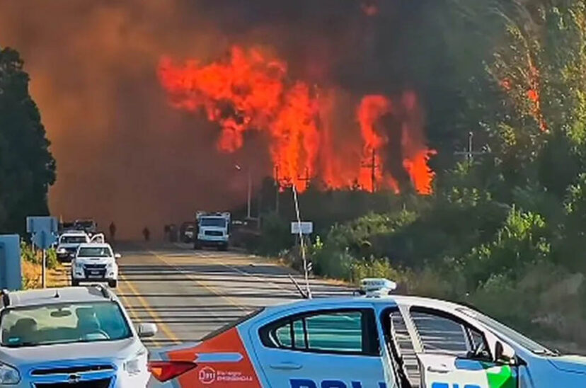 incendios rio negro y chubut