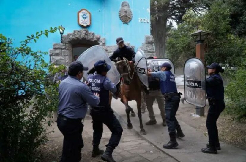 El Bolsón enfrentamientos