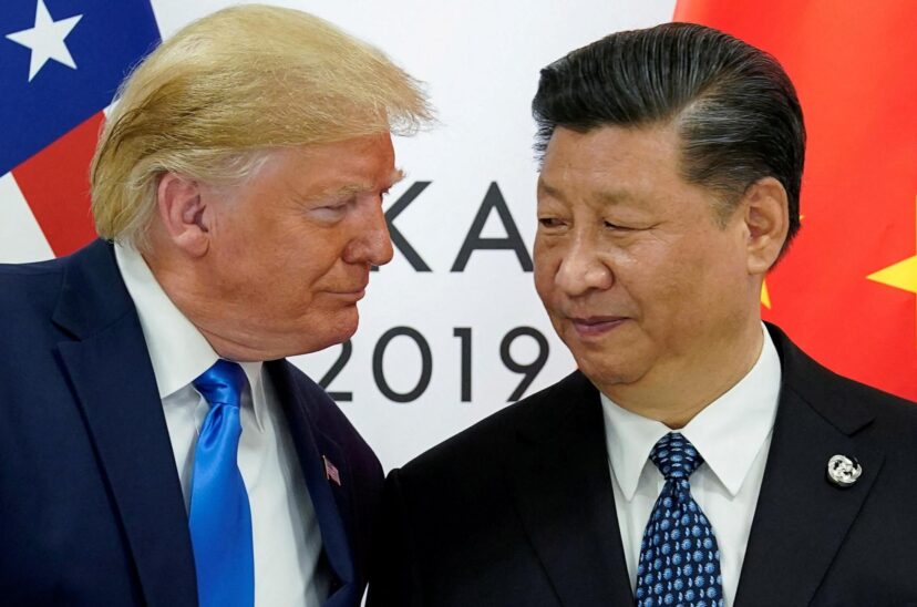 Presidentes de China y Estados Unidos