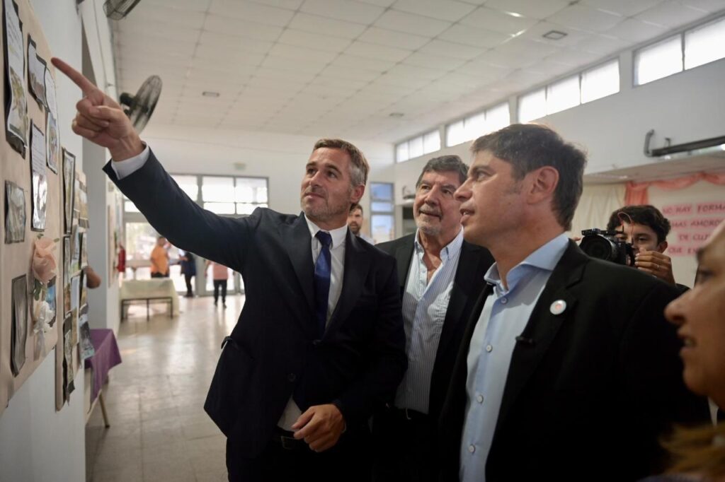 Achával y Kicillof polo educativo