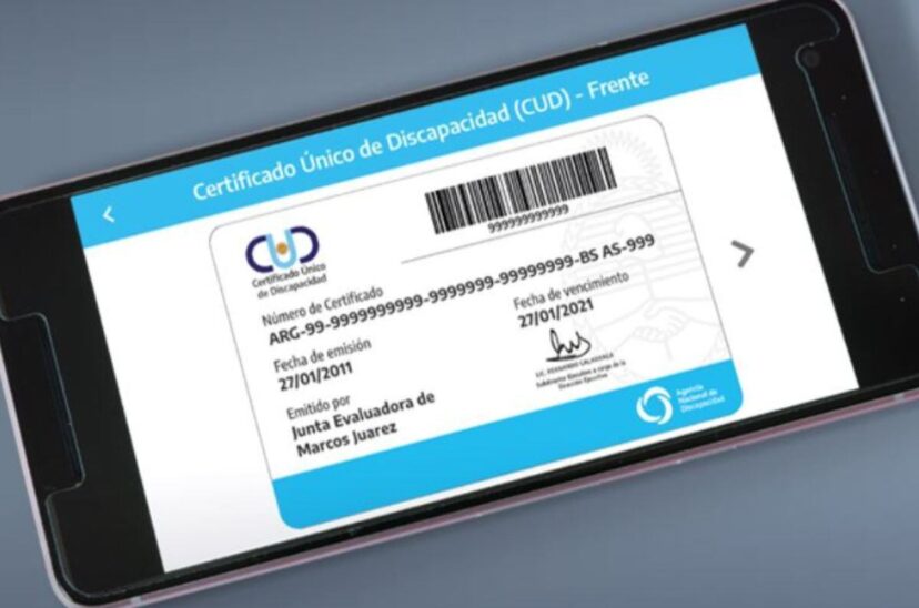 Certificado Único de Discapacidad