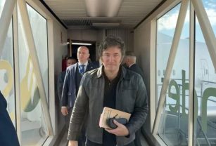 Milei viajes