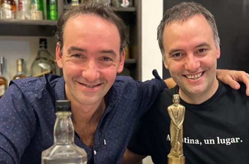 manuel adorni y su hermano francisco adorni, asesor del ministerio de Defensa
