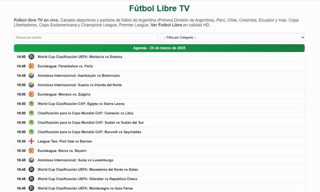 futbol libre pelota libre