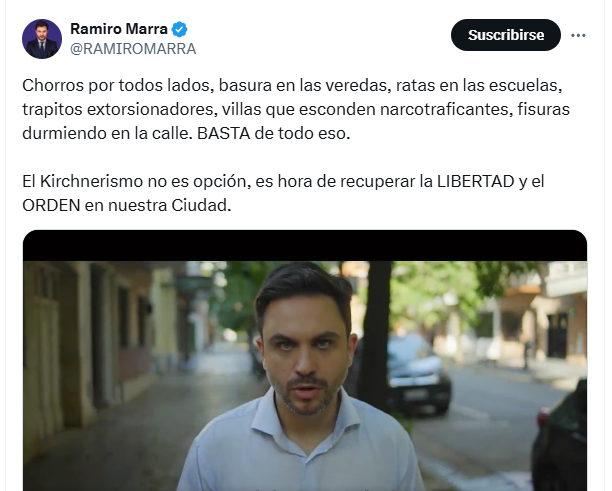Ramiro Marra candidato