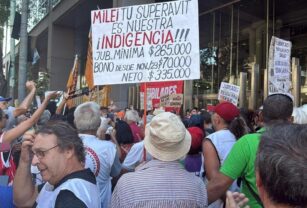jubilados incidentes Congreso
