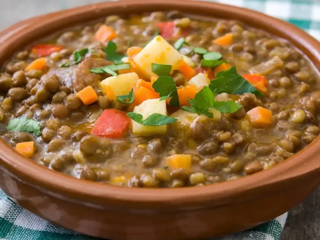 Guiso de lentejas