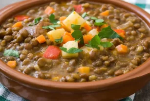 Guiso de lentejas