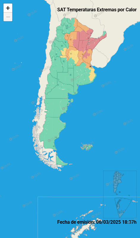 mapa temperaturas smn