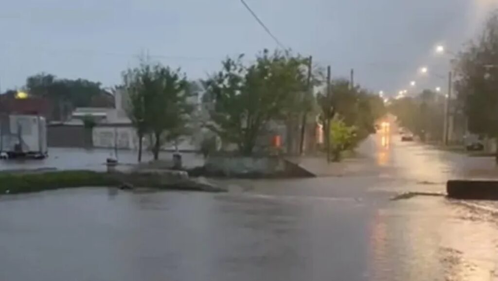temporal Bahía Blanca