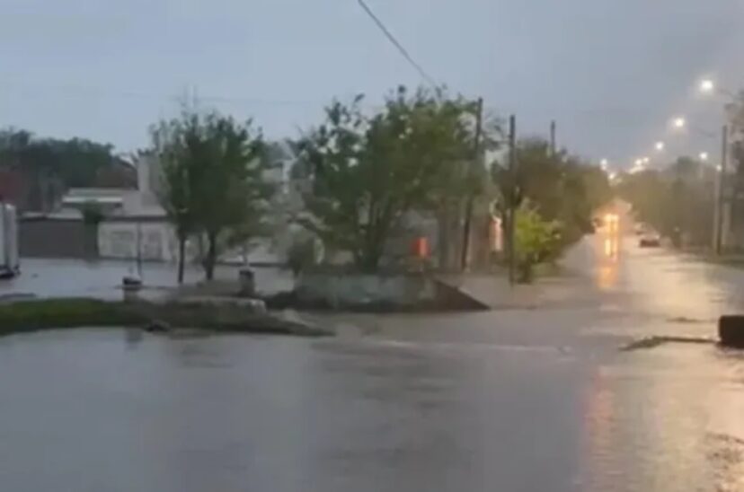 temporal Bahía Blanca
