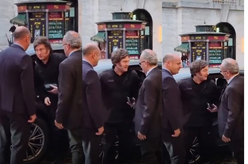Milei papa Francisco