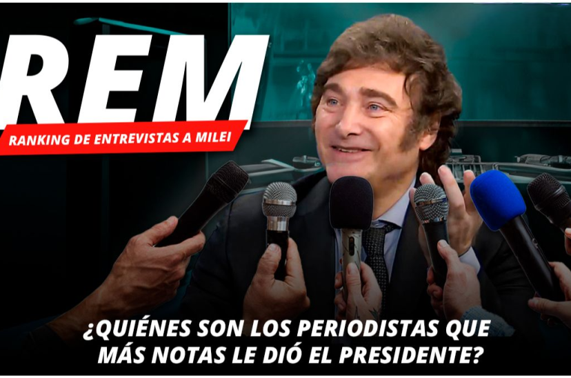 Ranking entrevistas Milei