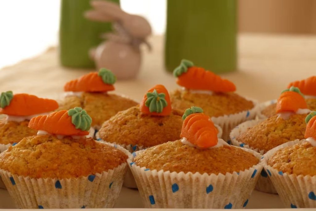 muffins de zanahoria