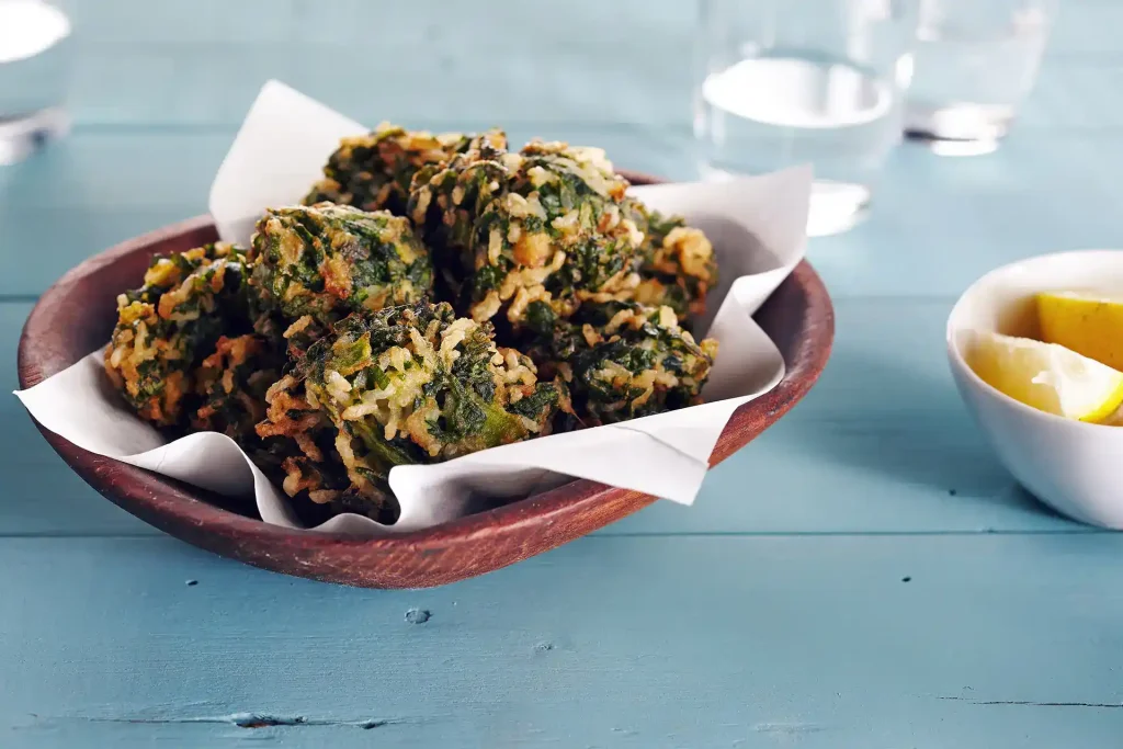 buñuelos acelga