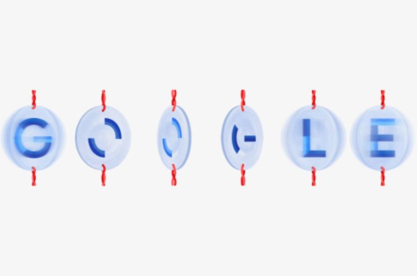 doodle google Superposición Cuántica