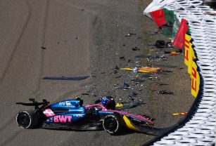 doohan accidente alpine