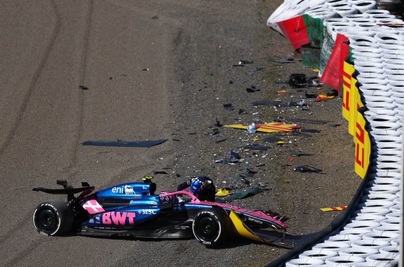 doohan accidente alpine
