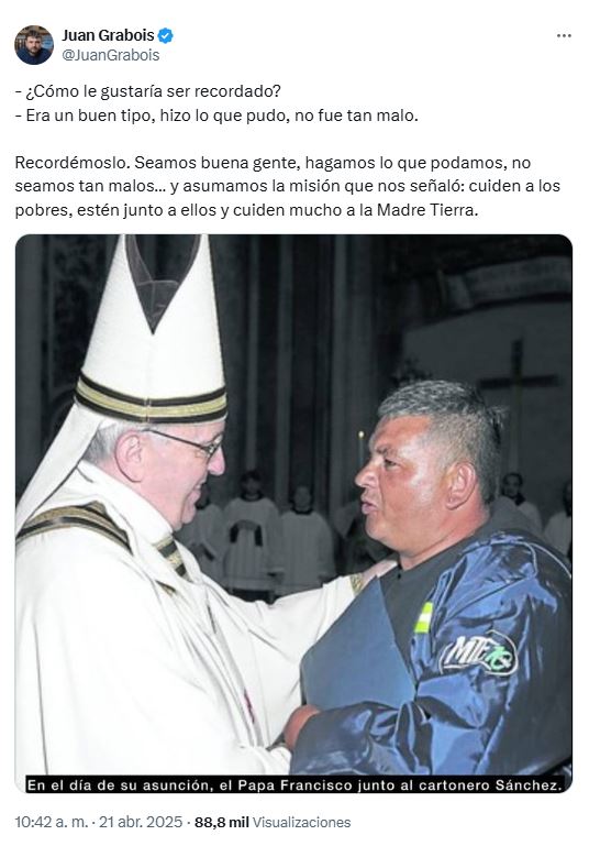 grabois papa francisco