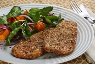 Milanesas de berenjena