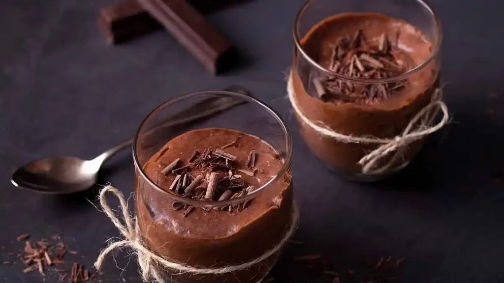 mousse de chocolate