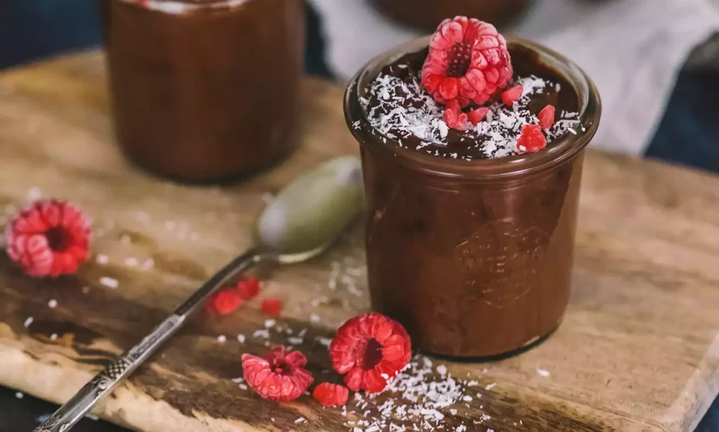 mousse de chocolate
