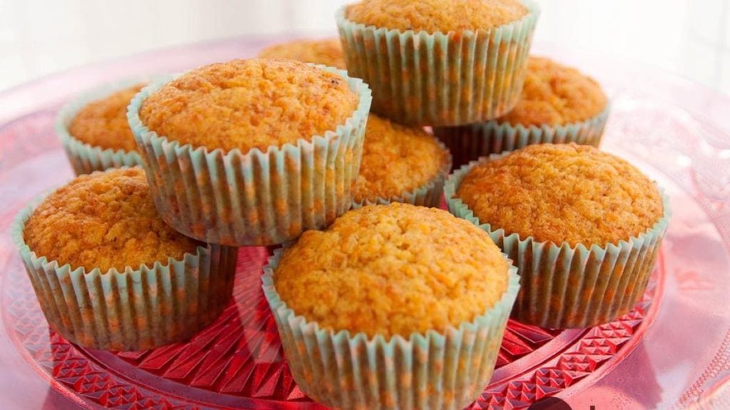 muffins de zanahoria