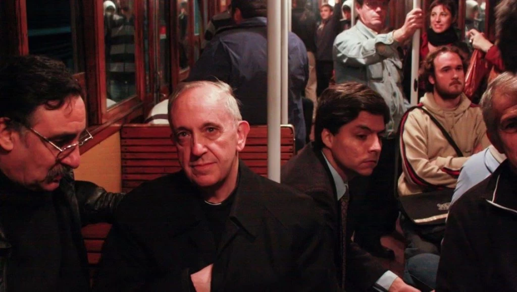 papa francisco subte