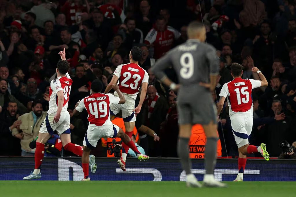 pelota libre real madrid vs arsenal