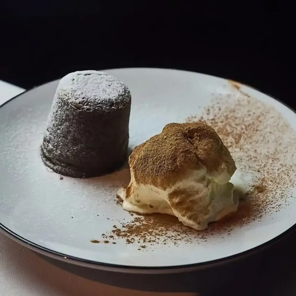 volcán de chocolate - bodegón