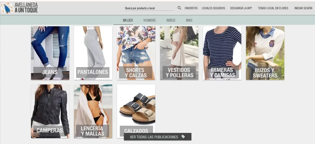 Outlet ropa calle Avellaneda