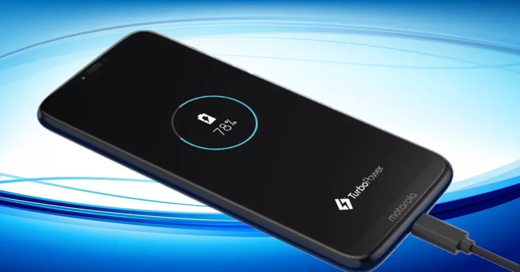 Motorola cargando - batería