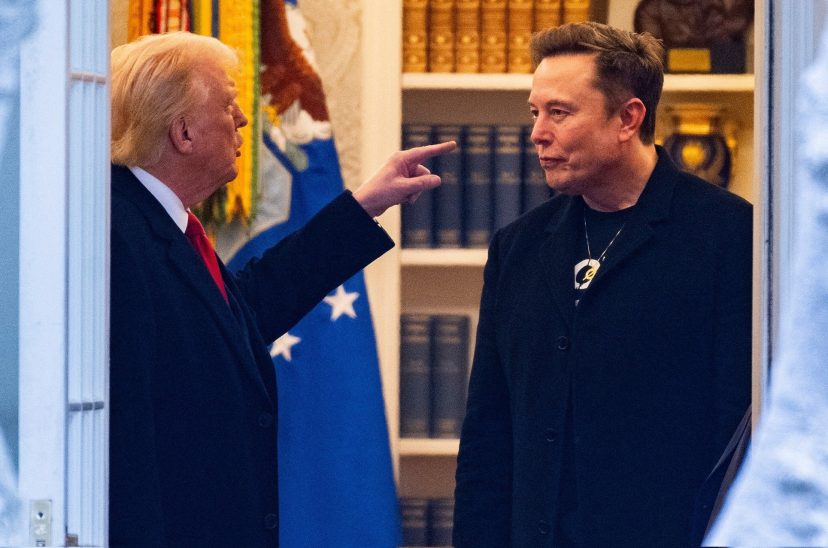 donald trump elon Musk