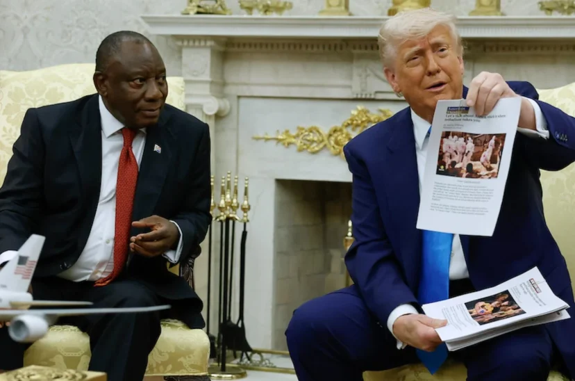 Trump Ramaphosa